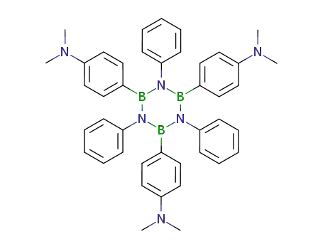 (B(4-(CH<sub>3</sub>)2N-C<sub>6</sub>H<sub>4</sub>)NC<sub>6</sub>H<sub>5</sub>)3