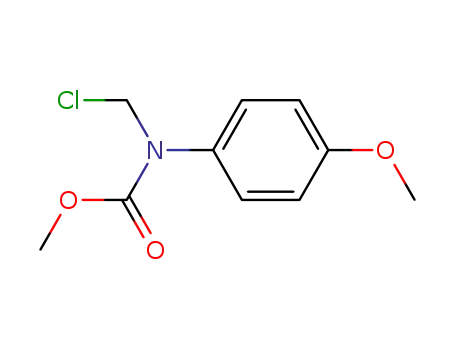 chloromethyl-(4-methoxy-phenyl)-carbamic acid methyl ester