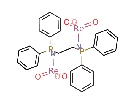 Molecular Structure of 127932-71-2 ((O<sub>3</sub>ReNP(C<sub>6</sub>H<sub>5</sub>)2)2CH<sub>2</sub>CH<sub>2</sub>)