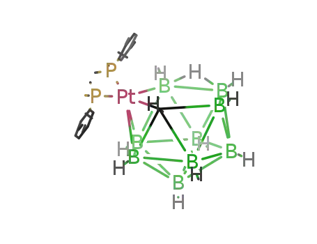[8,8-(PhPMe<sub>2</sub>)2-nido-8,7-PtCB<sub>9</sub>H<sub>11</sub>]