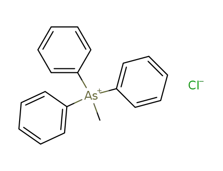 Molecular Structure of 6596-93-6 (Arsonium, methyltriphenyl-, chloride)