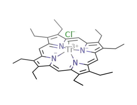 (octaethylporphyrinato)titanium(III) chloride