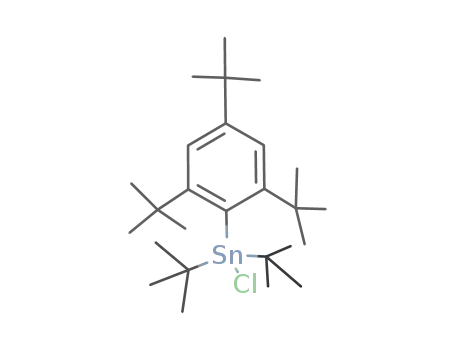 di-t-butylchloro(2,4,6-tri-t-butylphenyl)stannane