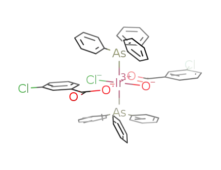 chlorobis(3-chlorobenzoato)bis(triphenylarsine)iridium(III)