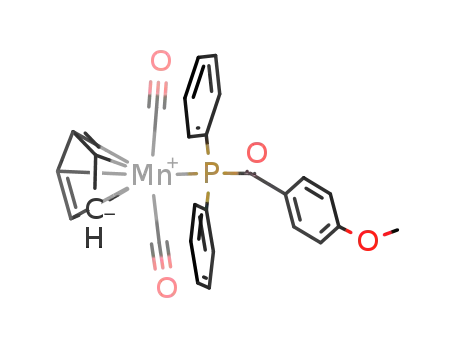 dicarbonyl(η5-cyclopentadienyl)[(4-methoxybenzoyl)diphenylphosphane]manganese