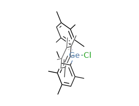 Molecular Structure of 90753-14-3 (Germane, chlorotris(2,3,4,6-tetramethylphenyl)-)
