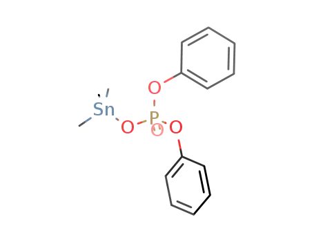 Molecular Structure of 80632-30-0 ((diphenyl phosphato)trimethyltin(IV))