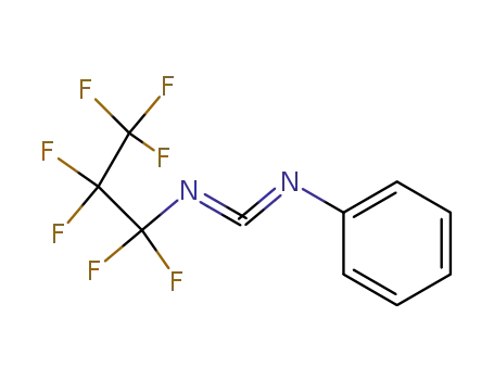 Heptafluoropropyl-phenyl-carbodiimide