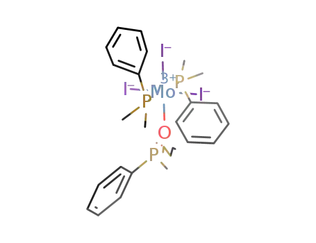 MoI<sub>3</sub>(P(CH<sub>3</sub>)2C<sub>6</sub>H<sub>5</sub>)2(O(P(CH<sub>3</sub>)2C<sub>6</sub>H<sub>5</sub>))