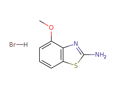 2-Benzothiazolamine, 4-methoxy-, monohydrobromide