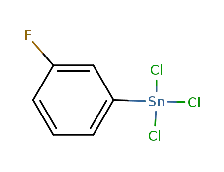 Molecular Structure of 62942-31-8 (Stannane, trichloro(3-fluorophenyl)-)