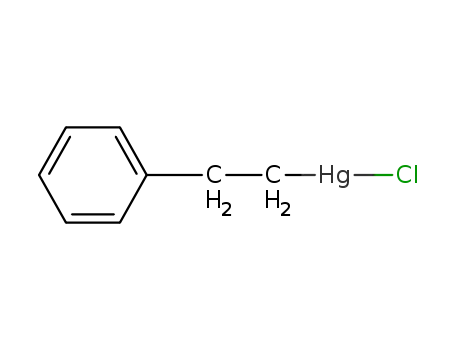 Molecular Structure of 27151-79-7 (Mercury, chloro(2-phenylethyl)-)