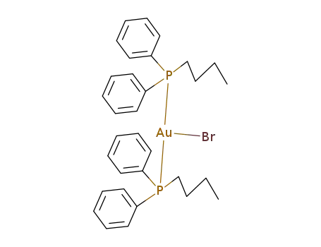 bromobis(n-butyldiphenylphosphine)gold(I)