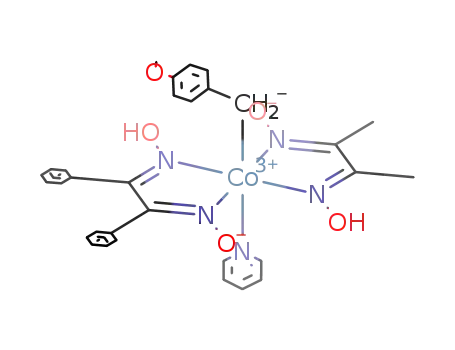 CH<sub>3</sub>OC<sub>6</sub>H<sub>4</sub>CH<sub>2</sub>(C<sub>5</sub>H<sub>5</sub>N)Co((CH<sub>3</sub>CNO)2H)((C<sub>6</sub>H<sub>5</sub>CNO)2H)