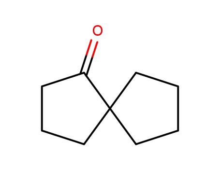 Molecular Structure of 14727-58-3 (Spiro[4.4]nonan-1-one)