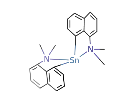 Stannylene, bis[8-(dimethylamino)-1-naphthalenyl]-