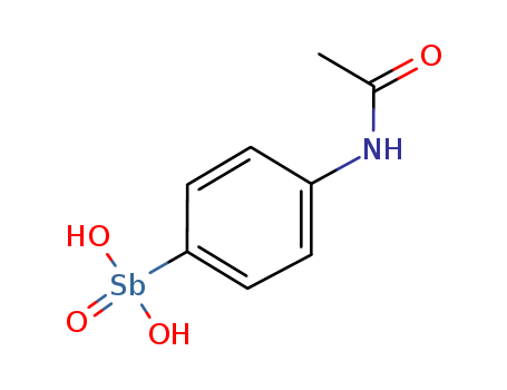 Acetamide,N-[4-(dihydroxyoxidostibino)phenyl]- cas  98-76-0