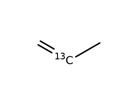 Molecular Structure of 37020-81-8 (PROPENE-2-13C)