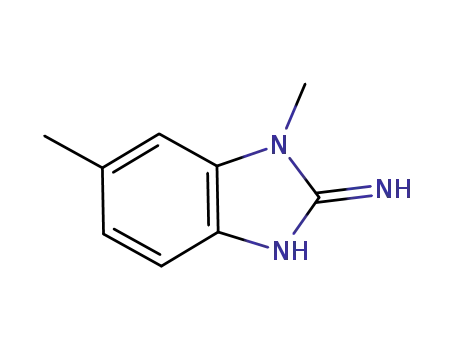 Molecular Structure of 945023-34-7 (1,6-DiMethyl-1H-benzo[d]iMidazol-2-aMine)