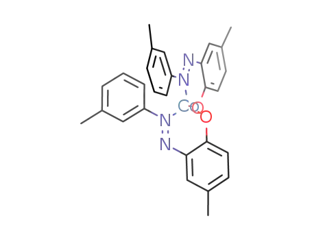 bis(2-{3-methyl-benzeneazo}-1-hydroxy-4-methyl-benzene)-cobalt(II)