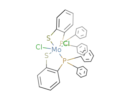 {Mo(SC<sub>6</sub>H<sub>4</sub>-o-PPh<sub>2</sub>)2Cl<sub>2</sub>}