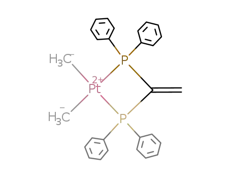 [(CH<sub>3</sub>)2Pt(((C<sub>6</sub>H<sub>5</sub>)2P)2CCH<sub>2</sub>)]