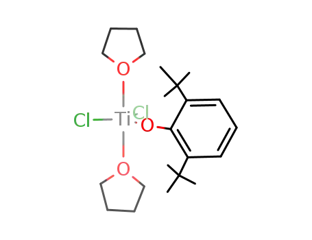 (2,6-t-Bu<sub>2</sub>-C<sub>6</sub>H<sub>3</sub>O)Cl<sub>2</sub>(tetrahydrofuran)2 titanium(III)