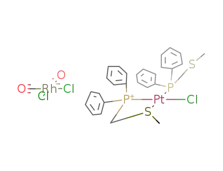 (platinum(Cl)(Ph<sub>2</sub>PCH<sub>2</sub>SCH<sub>3</sub>)2)(rhodium(Cl)2(CO)2)