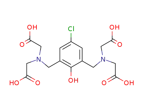 1-oxy-2,6-di((N,N-biscarboxymethyl)aminomethyl)-4-chlorbenzene