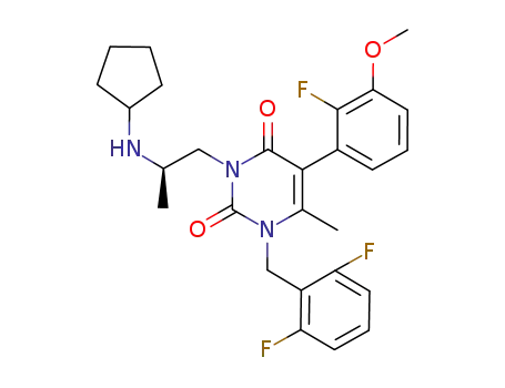 C<sub>27</sub>H<sub>30</sub>F<sub>3</sub>N<sub>3</sub>O<sub>3</sub>