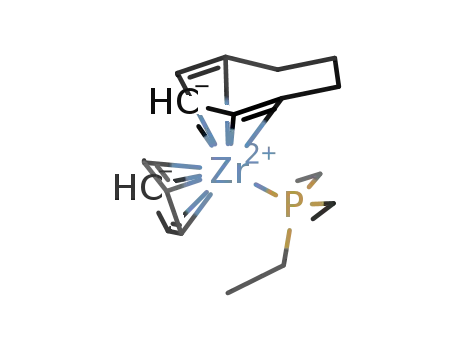 (triethylphosphine)(cyclopentadienyl)(cyclooctadienyl)zirconium
