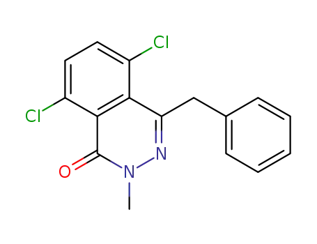 4-benzyl-5,8-dichloro-2-methyl-2H-phthalazin-1-one