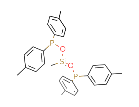 Phosphinous acid, bis(4-methylphenyl)-, dimethylsilylene ester
