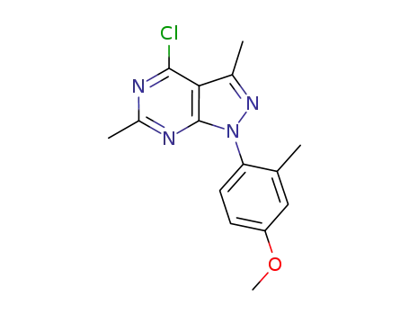 C<sub>15</sub>H<sub>15</sub>ClN<sub>4</sub>O