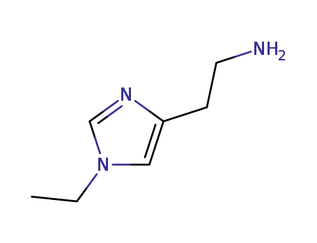 Molecular Structure of 479408-49-6 (1H-Imidazole-4-ethanamine,1-ethyl-(9CI))