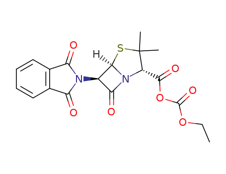 <i>O</i>-ethyl-carbonic 6β-phthalimido-penicillanic anhydride