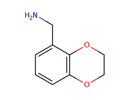 Molecular Structure of 261633-71-0 (2,3-DIHYDRO-1,4-BENZODIOXIN-5-YLMETHYLAMINE HYDROCHLORIDE)
