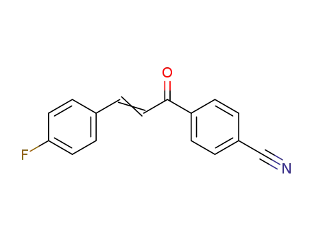 Benzonitrile, 4-[3-(4-fluorophenyl)-1-oxo-2-propenyl]-