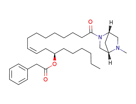 (R,Z)-18-((1S,4S)-5-methyl-2,5-diazabicyclo[2.2.1]heptan-2-yl)-18-oxooctadec-9-en-7-yl phenylacetate
