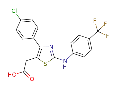 Molecular Structure of 1214888-50-2 (C<sub>18</sub>H<sub>12</sub>ClF<sub>3</sub>N<sub>2</sub>O<sub>2</sub>S)