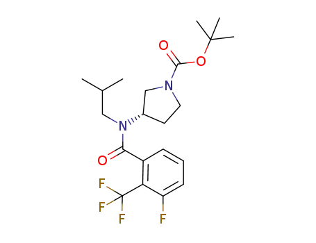 C<sub>21</sub>H<sub>28</sub>F<sub>4</sub>N<sub>2</sub>O<sub>3</sub>