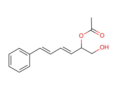 (3E,5E)-1-hydroxy-6-phenylhexa-3,5-dien-2-yl acetate