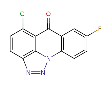 5-chloro-8-fluoro-6H-[1,2,3]triazolo[4,5,1-de]acridin-6-one
