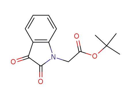 2-methyl-2-propanyl (2,3-dioxo-2,3-dihydro-1H-indol-1-yl)acetate