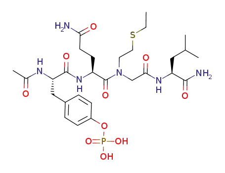 C<sub>28</sub>H<sub>45</sub>N<sub>6</sub>O<sub>10</sub>PS