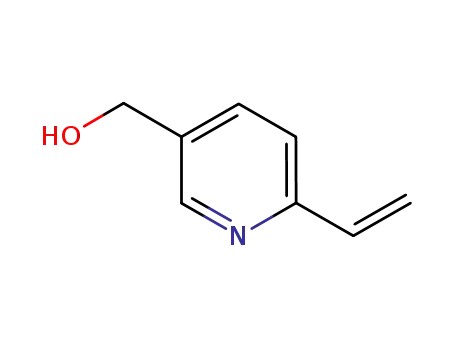 Molecular Structure of 432554-92-2 (3-Pyridinemethanol,6-ethenyl-(9CI))