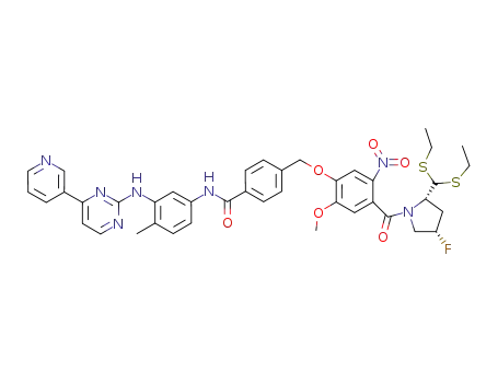 C<sub>41</sub>H<sub>42</sub>FN<sub>7</sub>O<sub>6</sub>S<sub>2</sub>