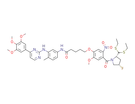 C<sub>42</sub>H<sub>51</sub>FN<sub>6</sub>O<sub>9</sub>S<sub>2</sub>