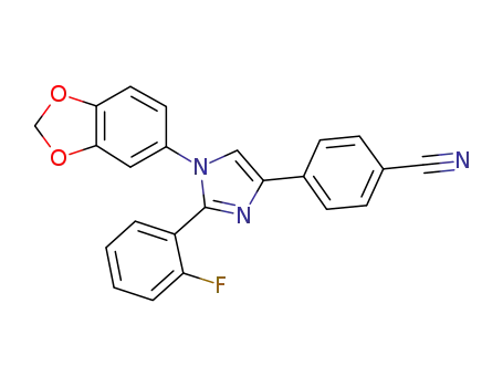 C<sub>23</sub>H<sub>14</sub>FN<sub>3</sub>O<sub>2</sub>