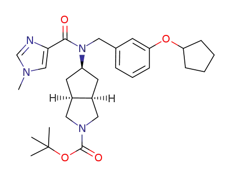 C<sub>29</sub>H<sub>40</sub>N<sub>4</sub>O<sub>4</sub>